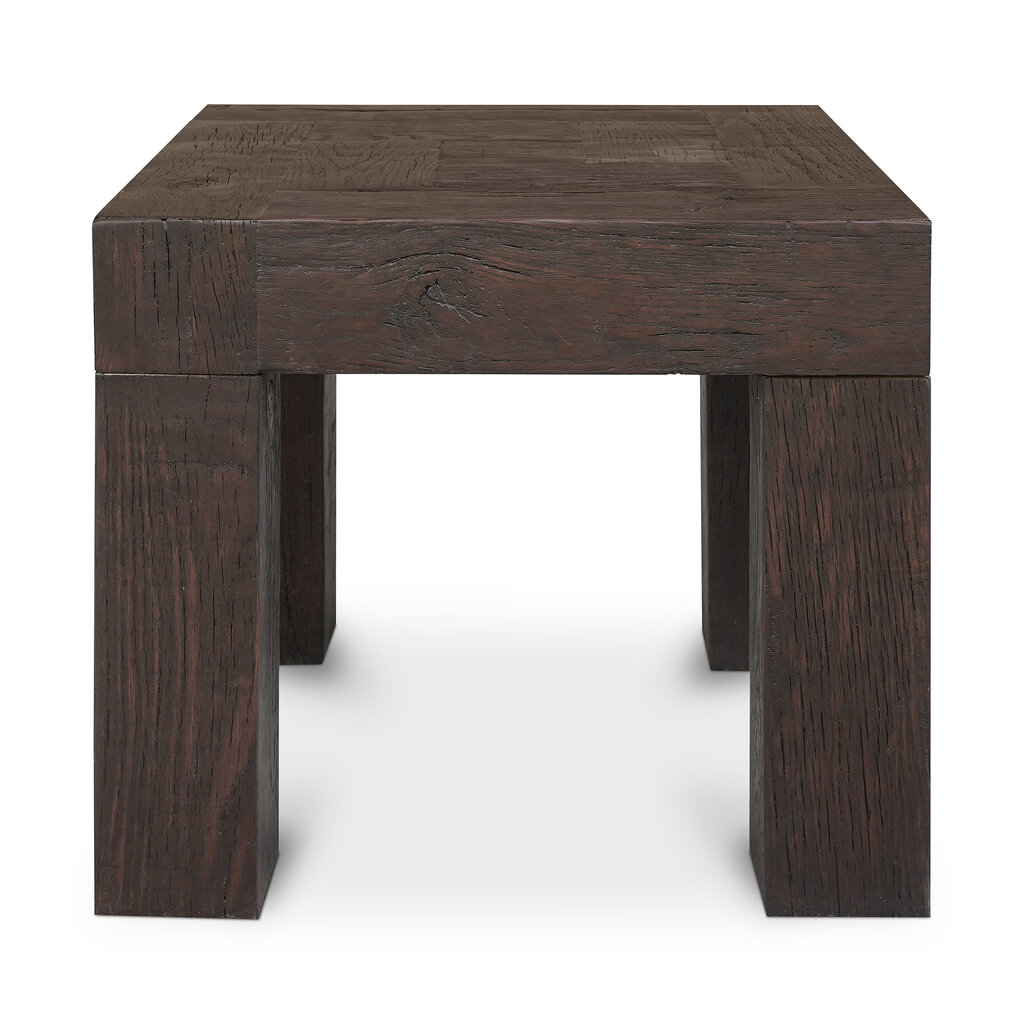 Moe's Home Collection Evander Side Table Rustic Brown