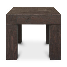 Moe's Home Collection Evander Side Table Rustic Brown