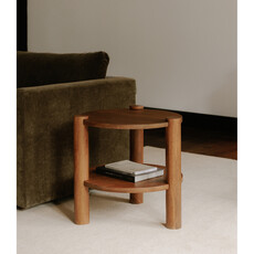 Moe's Home Collection Olsen Accent Table Vintage Brown