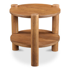 Moe's Home Collection Olsen Accent Table Vintage Brown