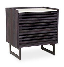 Moe's Home Collection Paloma 3 Drawer Nightstand