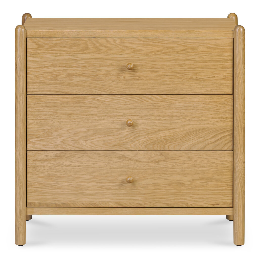 Moe's Home Collection Billy 3 Drawer Nightstand
