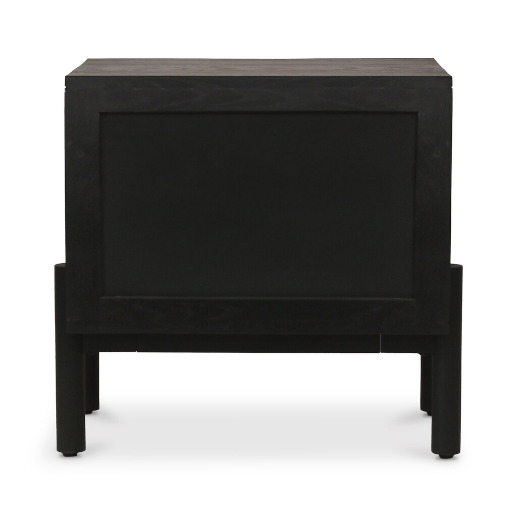 Moe's Home Collection Misaki Nightstand Black