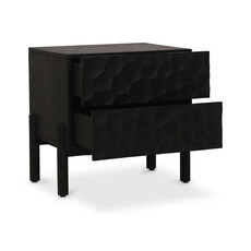 Moe's Home Collection Misaki Nightstand Black