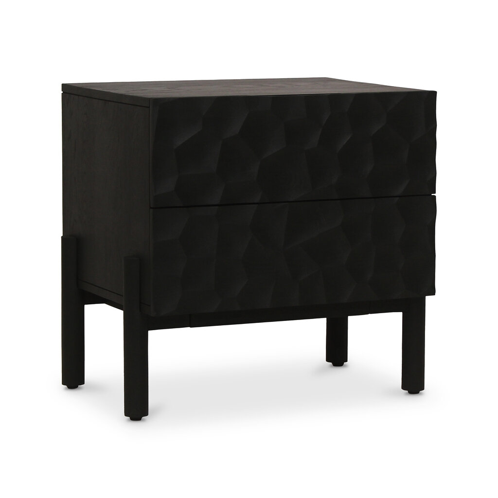 Moe's Home Collection Misaki Nightstand Black