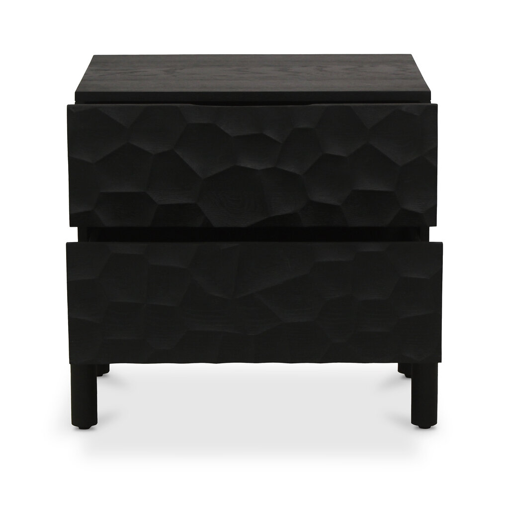 Moe's Home Collection Misaki Nightstand Black