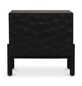 Moe's Home Collection Misaki Nightstand Black