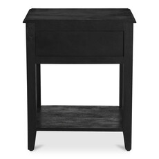Moe's Home Collection Corrine Nightstand Antique Black