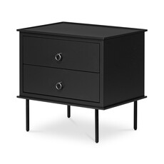 Moe's Home Collection Reagan Nightstand - Black