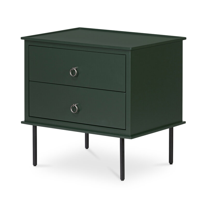 Moe's Home Collection Reagan Nightstand Deep - Green