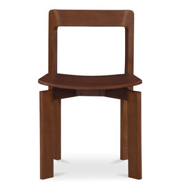 Moe's Home Collection Daifuku Dining Chair - Walnut Stained Ash