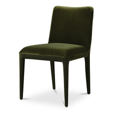 Moe's Home Collection Calla Dining Chair - Green Velvet