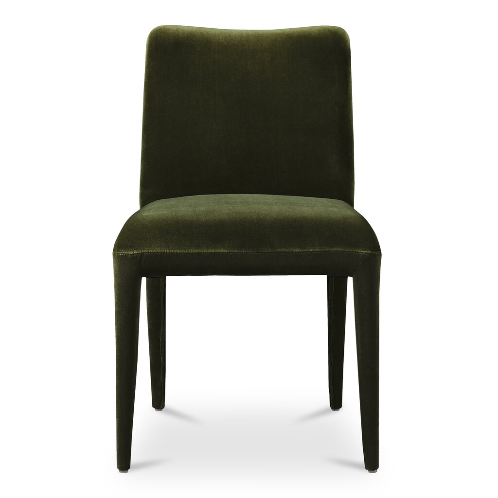 Moe's Home Collection Calla Dining Chair - Green Velvet