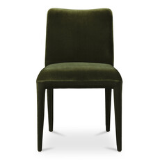 Moe's Home Collection Calla Dining Chair - Green Velvet