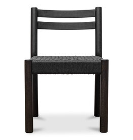 Moe's Home Collection Finn Dining Chair -  Black