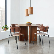 Gus Modern Atwell Round Dining Table - Walnut
