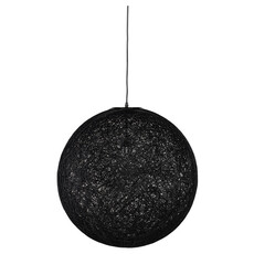 String Pendant Lamp 24" Black
