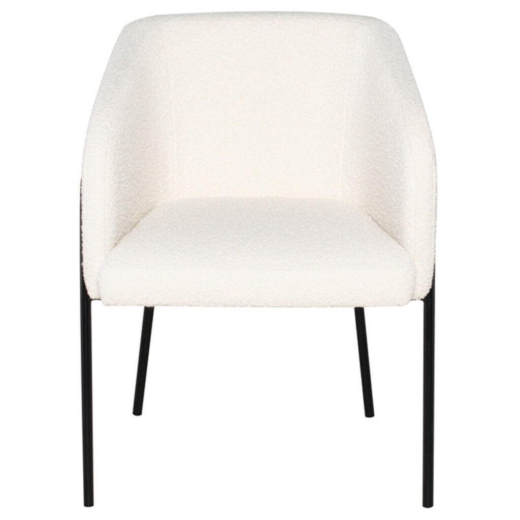 Estella Dining Chair Buttermilk Boucle
