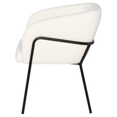 Estella Dining Chair Buttermilk Boucle