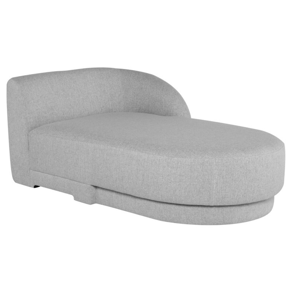 Seraphina Lounge Sofa - Linen Chaise Fabric