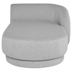 Seraphina Lounge Sofa - Linen Chaise Fabric