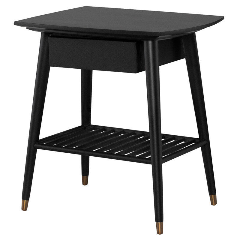 Nuevo Living Ari Large Side Table - Black