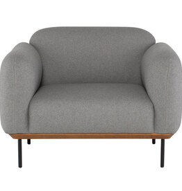 Nuevo Living Benson Chair Light Grey