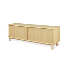 Gus Modern Ledger Credenza - Vintage Oak