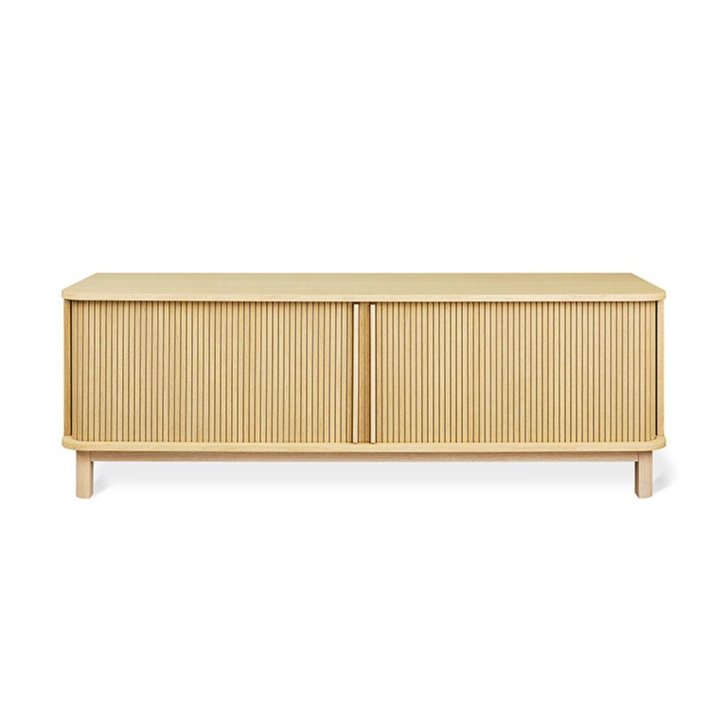 Gus Modern Ledger Credenza - Vintage Oak