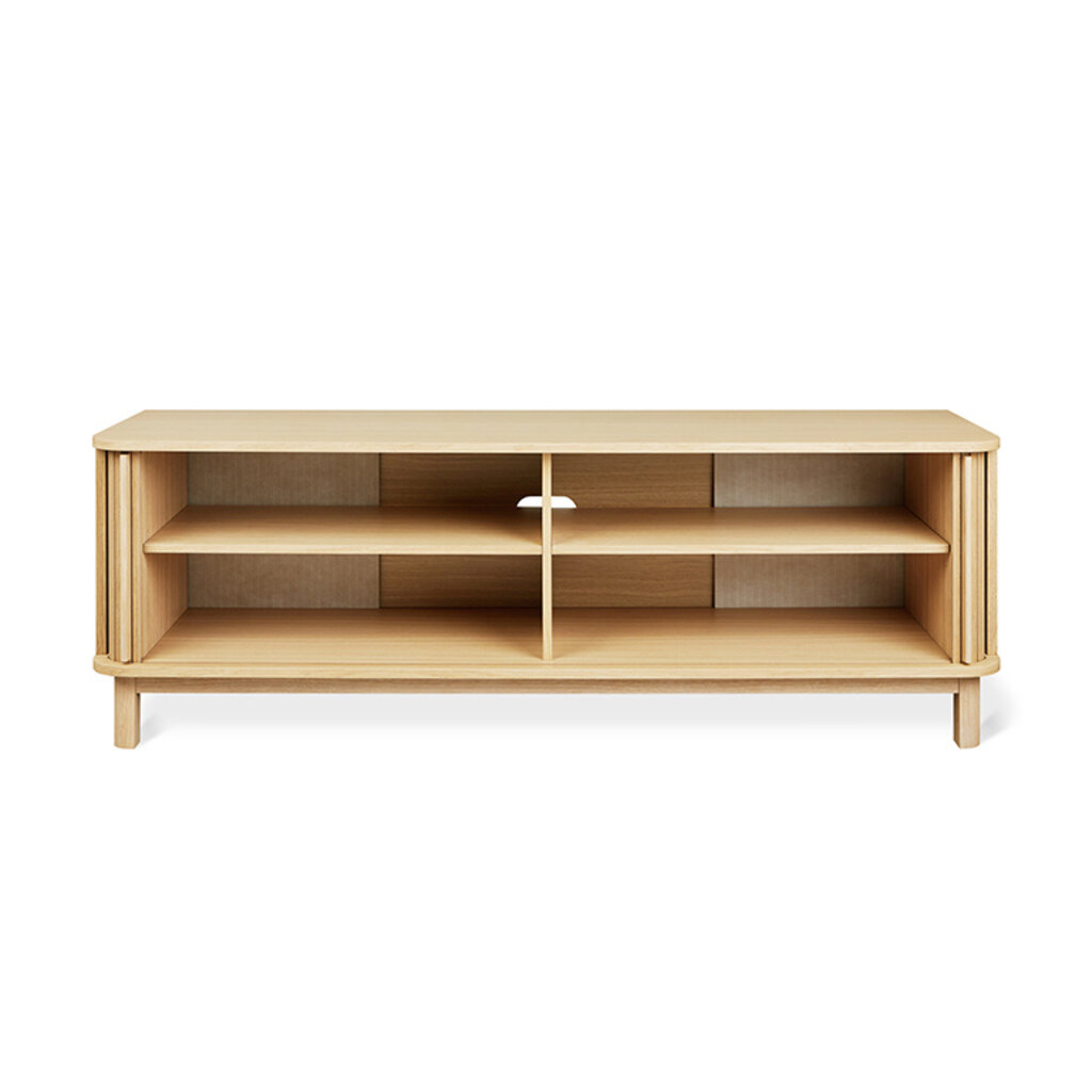 Gus Modern Ledger Credenza - Vintage Oak