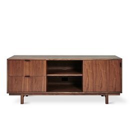 Gus Modern Belmont Media Stand - Walnut