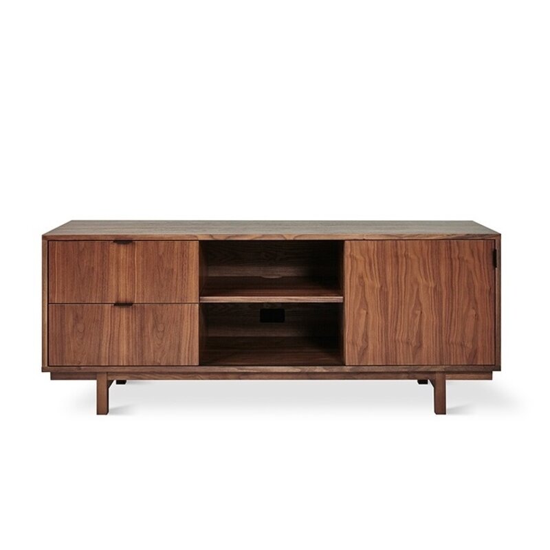 Gus Modern Belmont Media Stand - Walnut