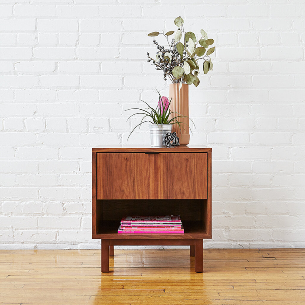 Gus Modern Belmont End Table - Walnut