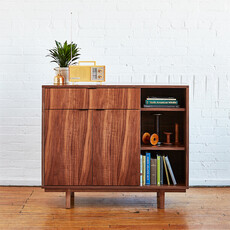 Gus Modern Belmont Cabinet - Walnut