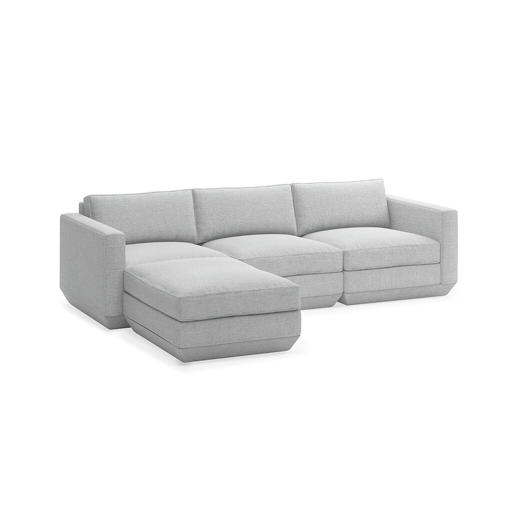 Gus Modern Podium Modular 4 PC Sectional