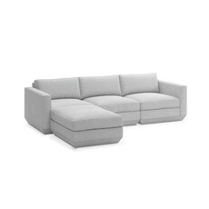 Gus Modern Podium Modular 4 PC Sectional