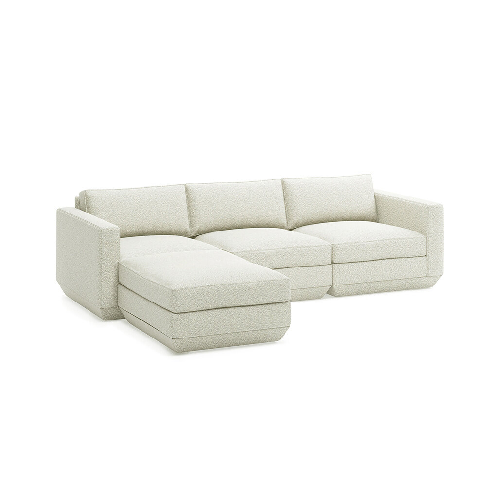 Gus Modern Podium Modular 4 PC Sectional