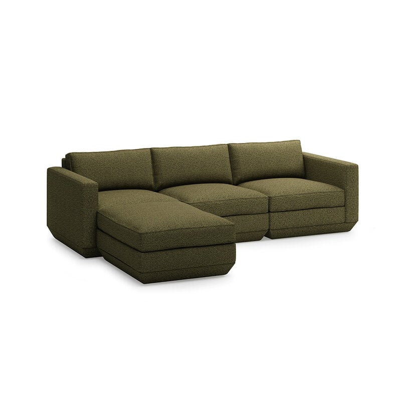 Gus Modern Podium Modular 4 PC Sectional