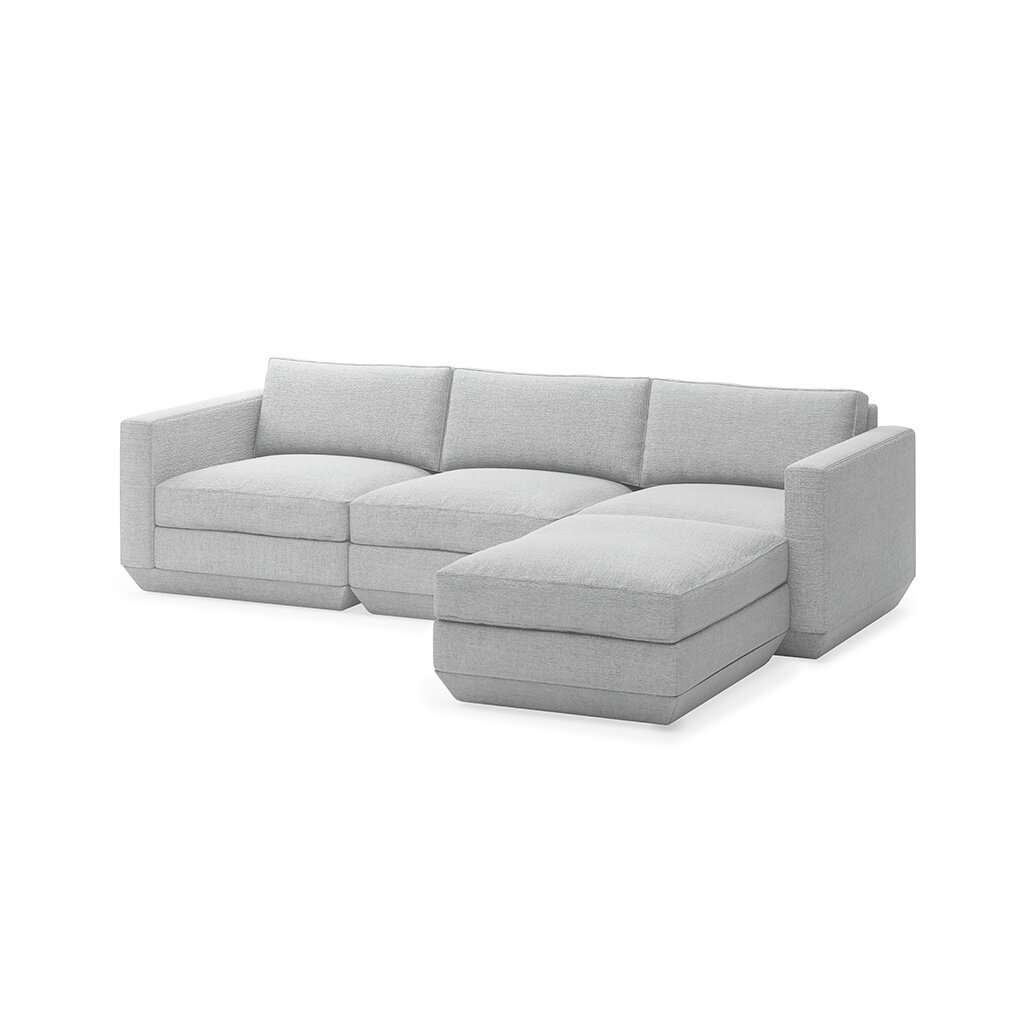 Gus Modern Podium Modular 4 PC Sectional