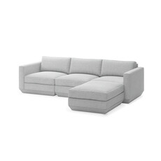 Gus Modern Podium Modular 4 PC Sectional