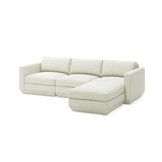Gus Modern Podium Modular 4 PC Sectional