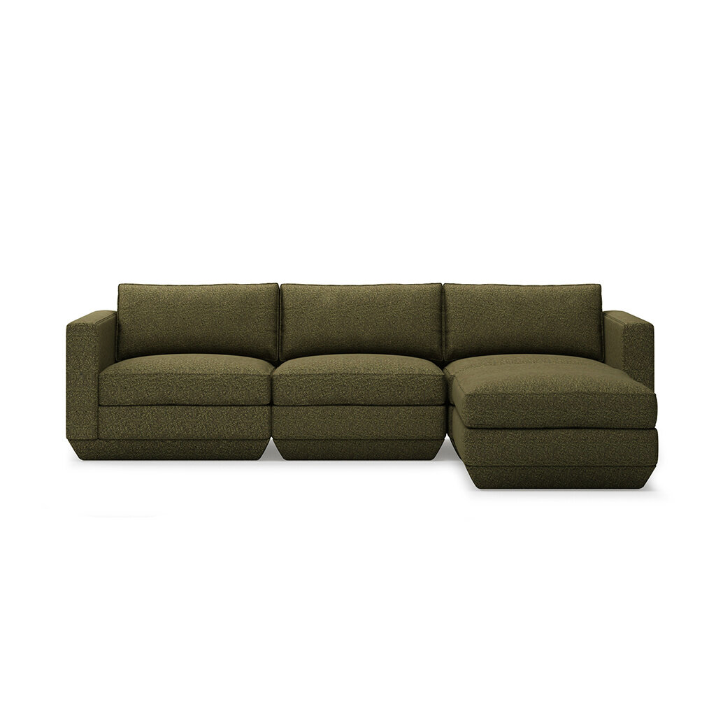 Gus Modern Podium Modular 4 PC Sectional