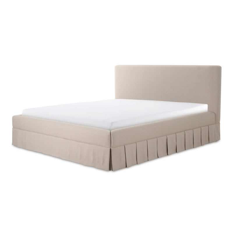 Moe's Home Collection Maren King Bed Beige