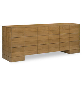 Moe's Home Collection Gia 6 Drawer Dresser Brown