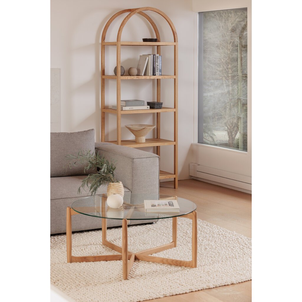 Moe's Home Collection Eero Bookcase Natural