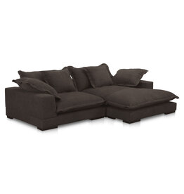 Moe's Home Collection Daydream Sectional PF Dark Brown