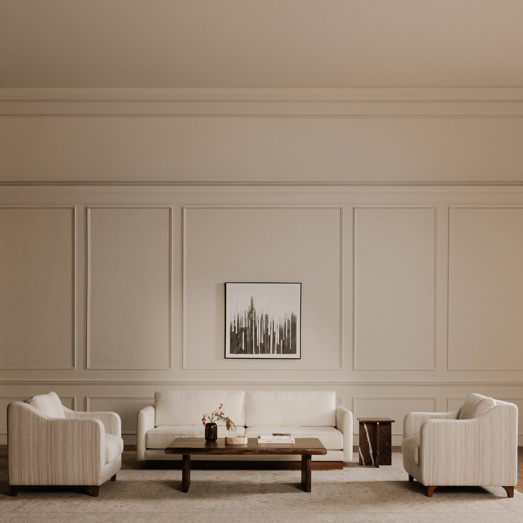 Moe's Home Collection Vernon Sofa White