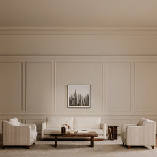 Moe's Home Collection Vernon Sofa White