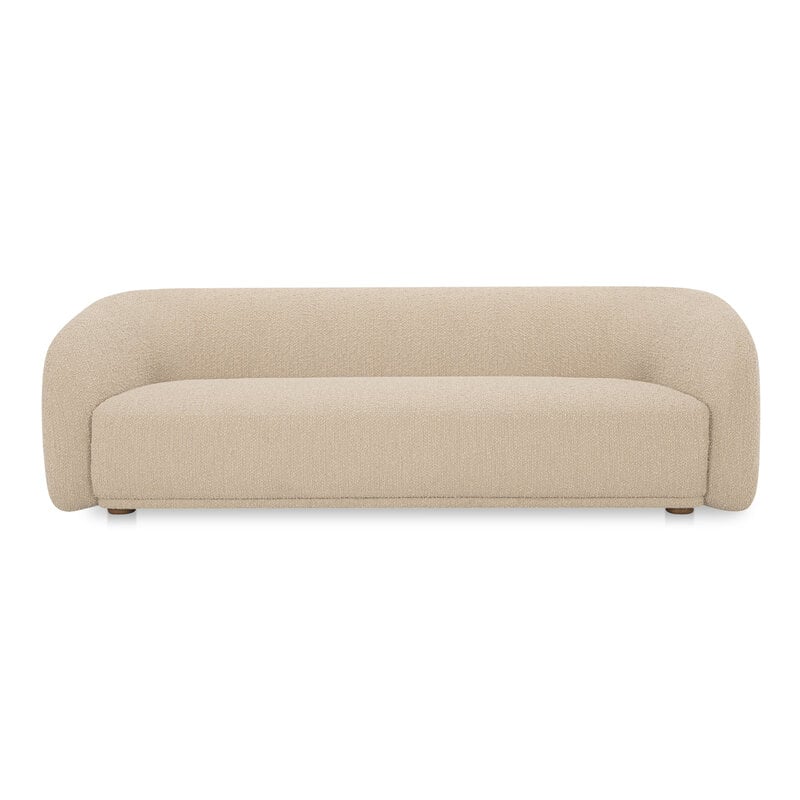 Moe's Home Collection Faye Sofa Beige Boucle