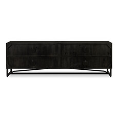 Moe's Home Collection Sierra Media Unit Black